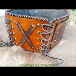 Heavy belt "Snakes" - Myrkvidr Collection
