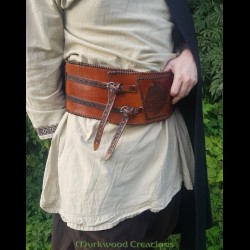 Heavy belt "Snakes" - Myrkvidr Collection