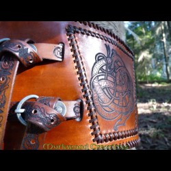 Heavy belt "Snakes" - Myrkvidr Collection